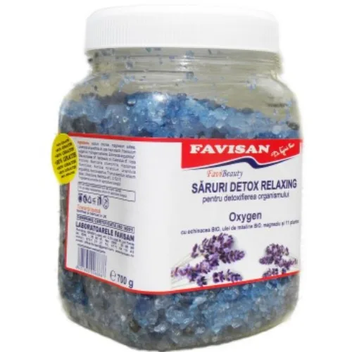 Sare de Baie Detox Relaxing Oxygen 700gr Favisan