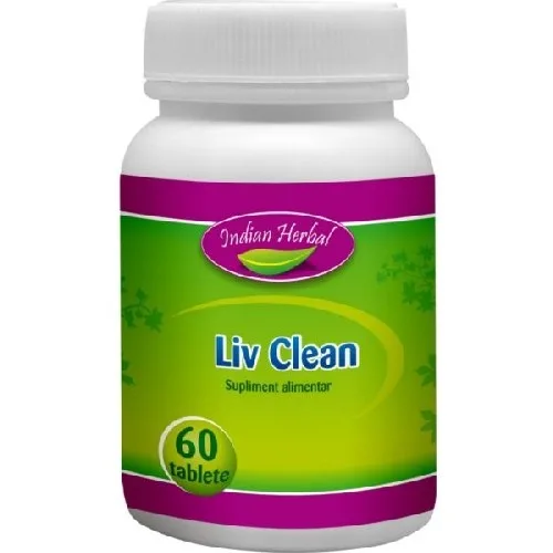 Liv Clean 60cpr Indian Herbal
