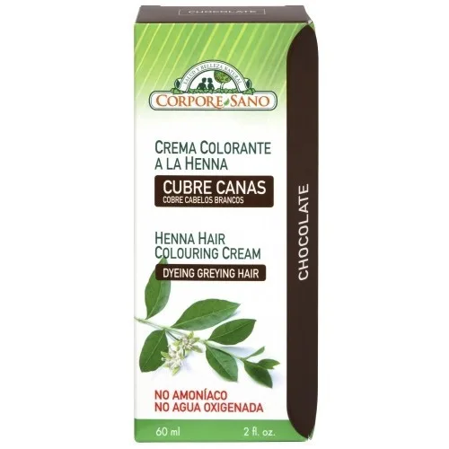 Crema Henna Semipermanenta Ciocolatiu 60ml Corpore Sano