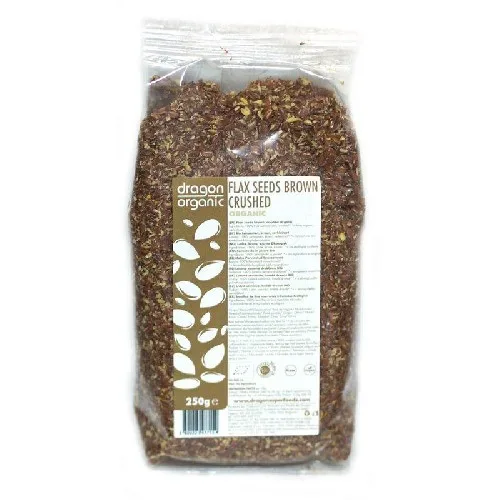 Seminte de In Pisate Bio 200gr Dragon Superfoods