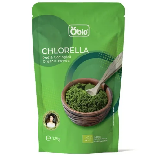 Chlorella Pulbere Bio 125gr Obio