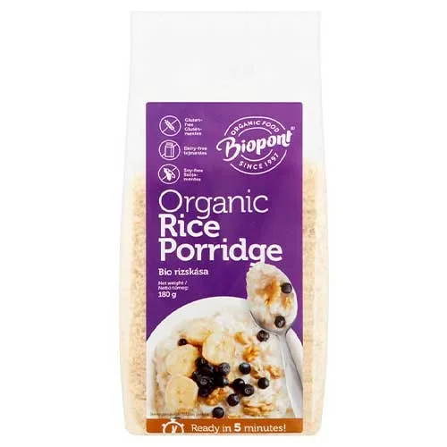 Terci din Orez fara Gluten Bio, 180gr, Biopont