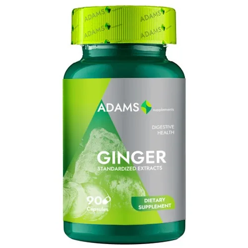 Ghimbir 300mg, 90cps, Adams Supplements