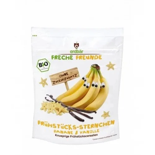 Cereale Stelute Banane Vanilie Eco 125g, Bio Holistic