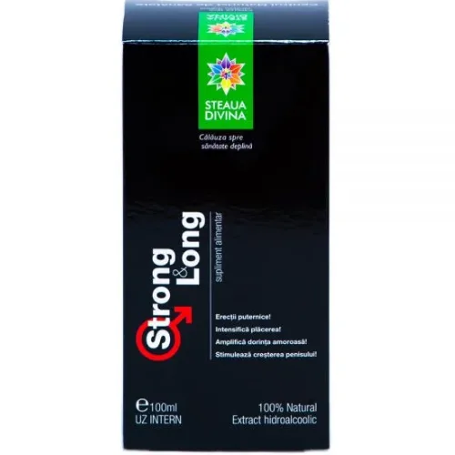 Tinctura Strong&Long 100ml Steaua Divina