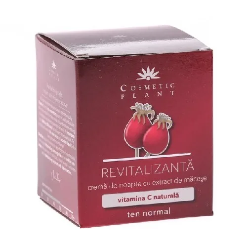 Crema de Noapte cu Macese Revitalizant 50ml CosmeticPlant