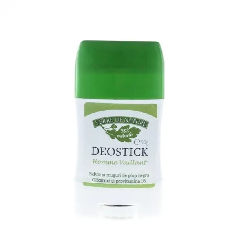 Deostick Homme Vaillant 98% Natural 50gr Salvie&Muguri de Plop
