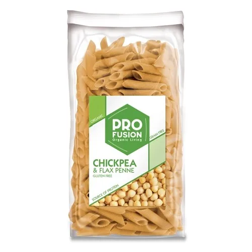 Penne din Naut si Seminte de In Bio 300gr Profusion