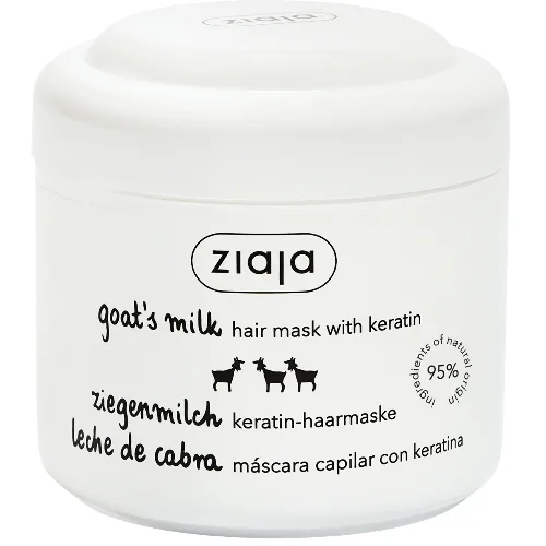 Masca de Par cu Lapte de Capra si Keratina 200ml Ziaja