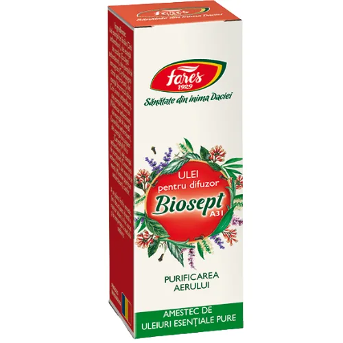Ulei pentru Difuzor Biosept A31 Purificarea Aerului 10ml Fares