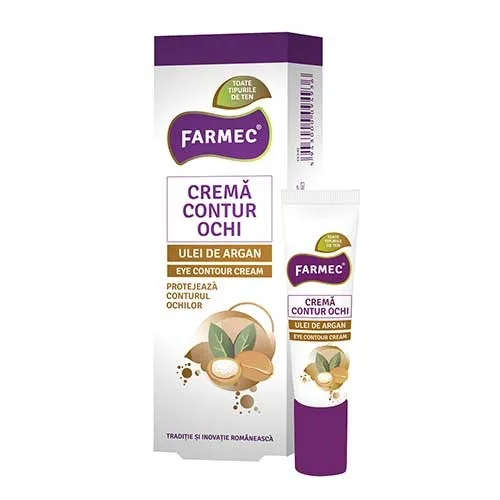 Crema Contur de Ochi si Buze 15ml Farmec