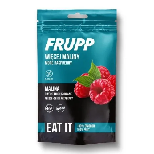 Zmeura Liofilizata, fara gluten, Frupp, 15 g