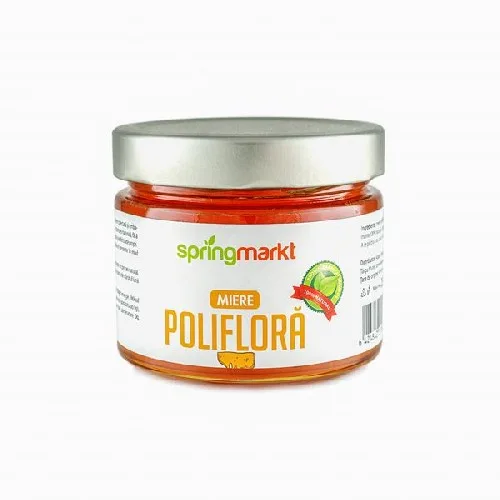 Miere de albine Poliflora, 350gr, Springmarkt