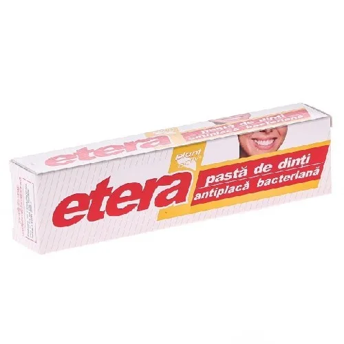 Pasta de Dinti Antiplaca Bacteriana 75ml Etera 