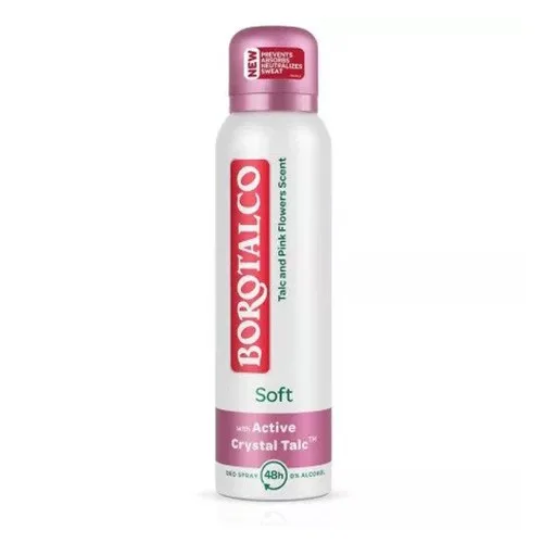 Deodorant Spray Soft 150ml Borotalco