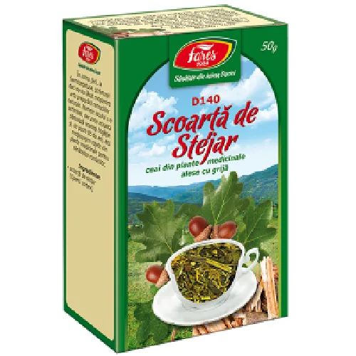 Ceai Scoarta de Stejar 50gr Fares