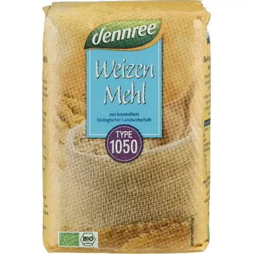 Faina Alba de Grau Tip 1050 1kg Dennree