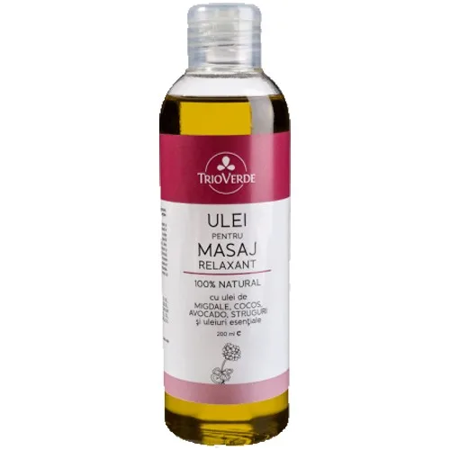 Ulei Pt. Masaj Relaxant 200ml Trio Verde