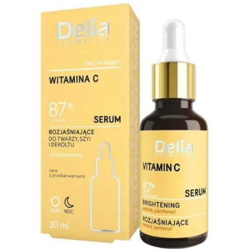 Ser Iluminator Gat si Decolteu cu Vitamina C 30ml Delia Cosmetic