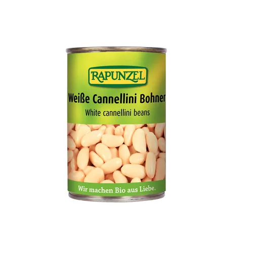 Fasole Alba Canellini Doza 400gr Rapunzel