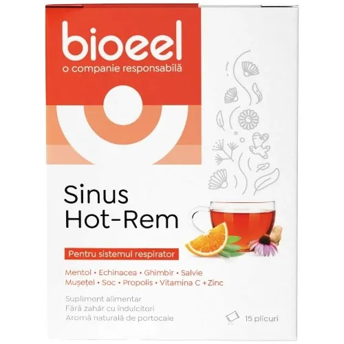 Sinus Hot-Rem, 15 plicuri, Bioeel