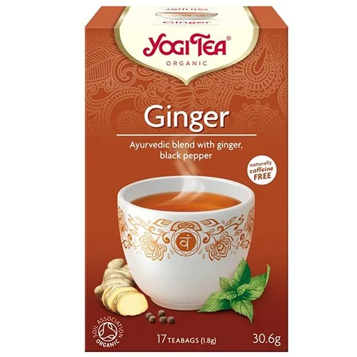 Ceai Ghimbir, 17 plicuri, Yogi Tea