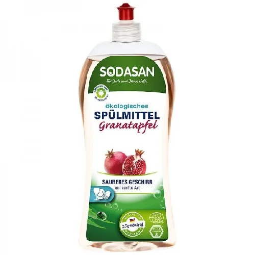  Detergent pentru Vase Lichid Bio Rodie 1l Sodasan