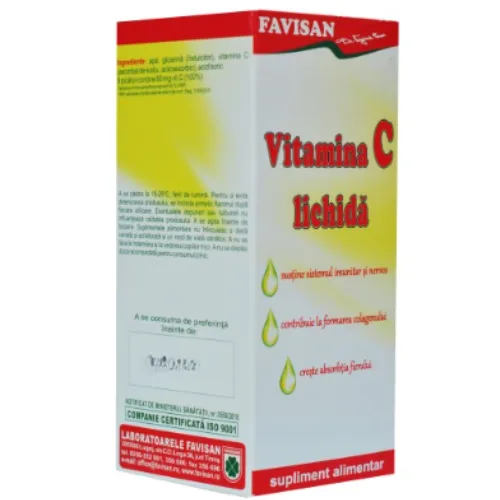 Vitamina C Lichida 100ml Favisan