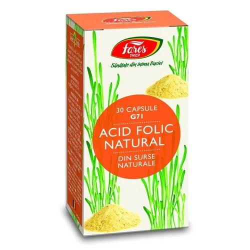 Acid Folic 30cps Fares