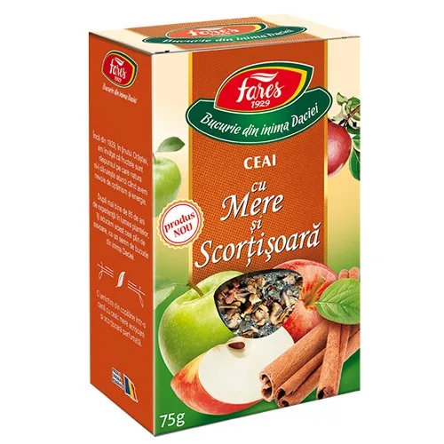 Ceai Mar si Scortisoara 75g Fares