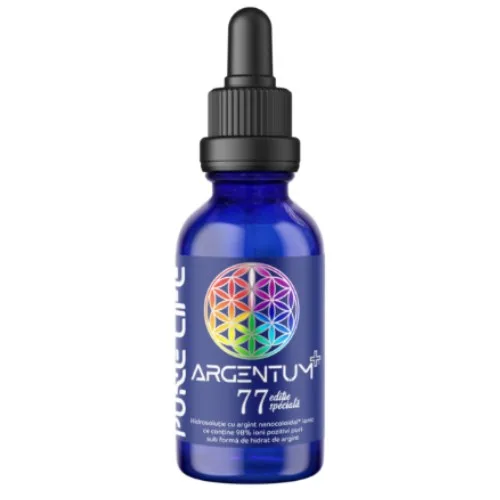 Argentum+ 77 Pipeta, editie speciala, 60ml, Pure Life