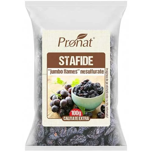 Stafide Jumbo Flames Nesulfurate, 100g, Pronat