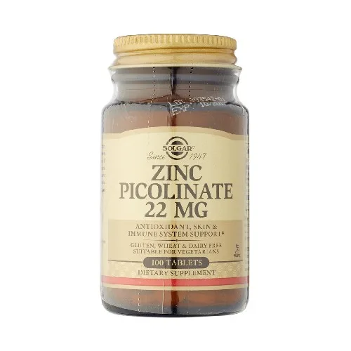 Zinc Picolinate 22mg 100tab Solgar