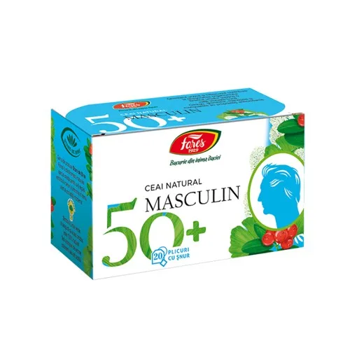 Ceai Masculin 50+ 20pl Fares