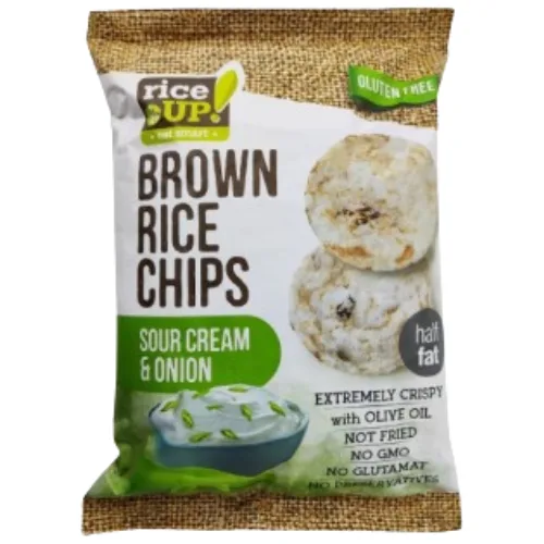 Chips din Orez cu Ceapa si Smantana Rice Up 60g Mpline