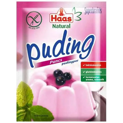 Budinca Cu Gust De Punch 40gr, Haas