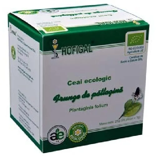 Ceai Patlagina Eco 25dz 1gr Hofigal