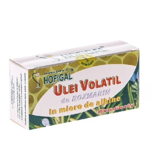Ulei Volatil de Rozmarin in Miere 30monodoze Hofigal
