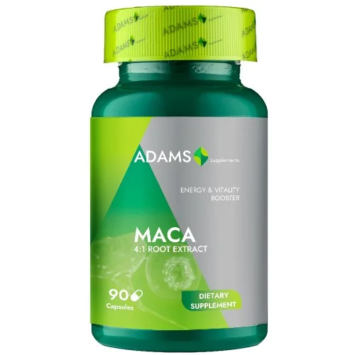 Maca 500mg, 90cps, Adams Supplements