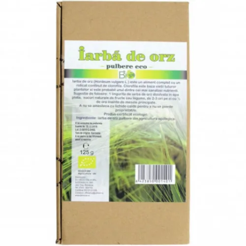 Iarba de Orz Pulbere Eco 125gr Deco Italia