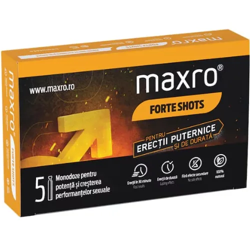 Maxro Forte Shots 10ml*5monodoze Mad House
