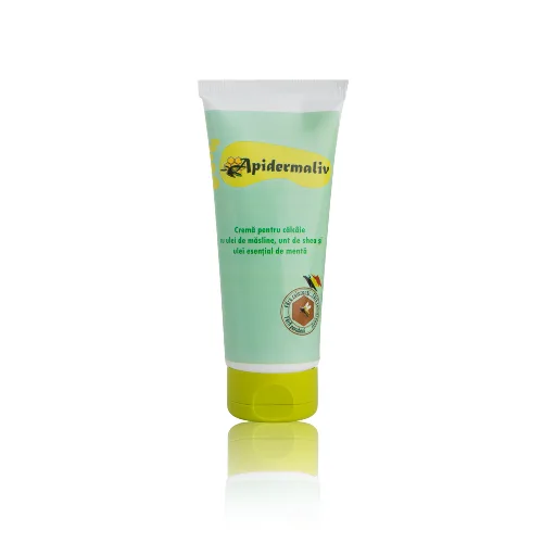 Apidermaliv Crema pentru Calcaie cu Menta 50ml 