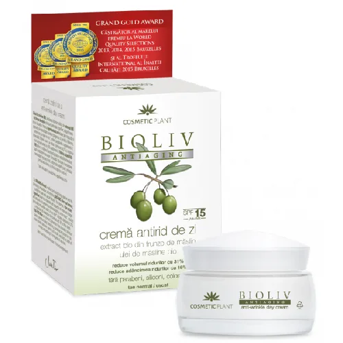 Crema Bioliv Antiaging Zi 50ml Cosmetic Plant