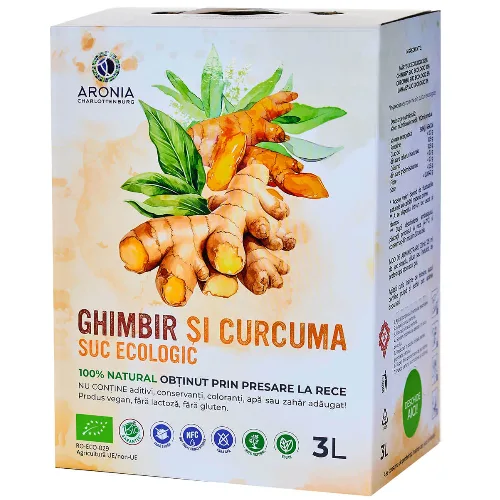 Suc de Ghimbir si Curcuma Eco 3l Aronia Charlottenburg