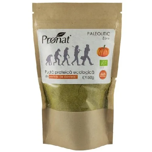 Pudra Proteica Dovleac Eco, 150g, Pronat