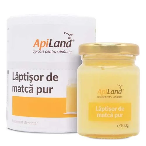 Laptisor De Matca Pur Crud, 100gr, Apiland