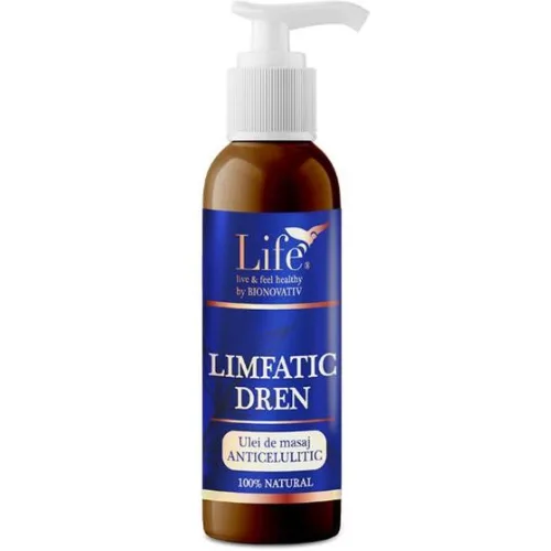 Ulei de Masaj Anticelulitic Limfatic Dren 200ml DVR