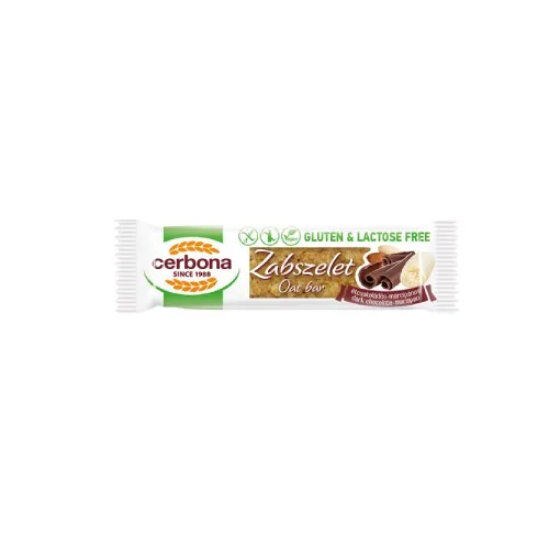 Baton de Ovaz fara Gluten cu Ciocolata si Martipan, 40g