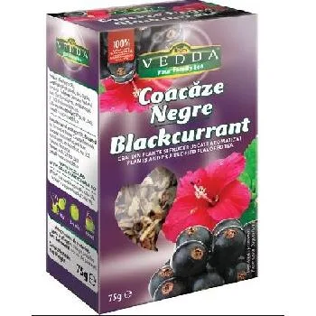 Ceai Fructe Coacaze Negre 75g Vedda 
