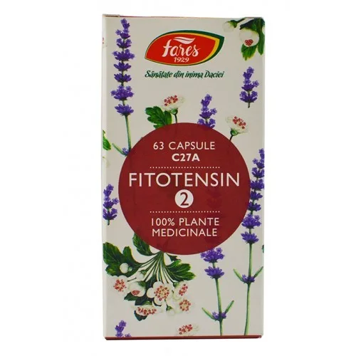 Fitotensin 2 63cps Fares